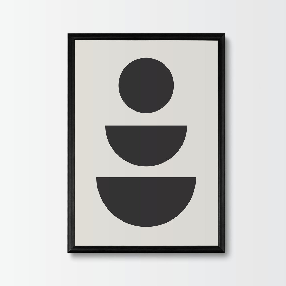 Poster Balanced Triad - Add sophistication to your home