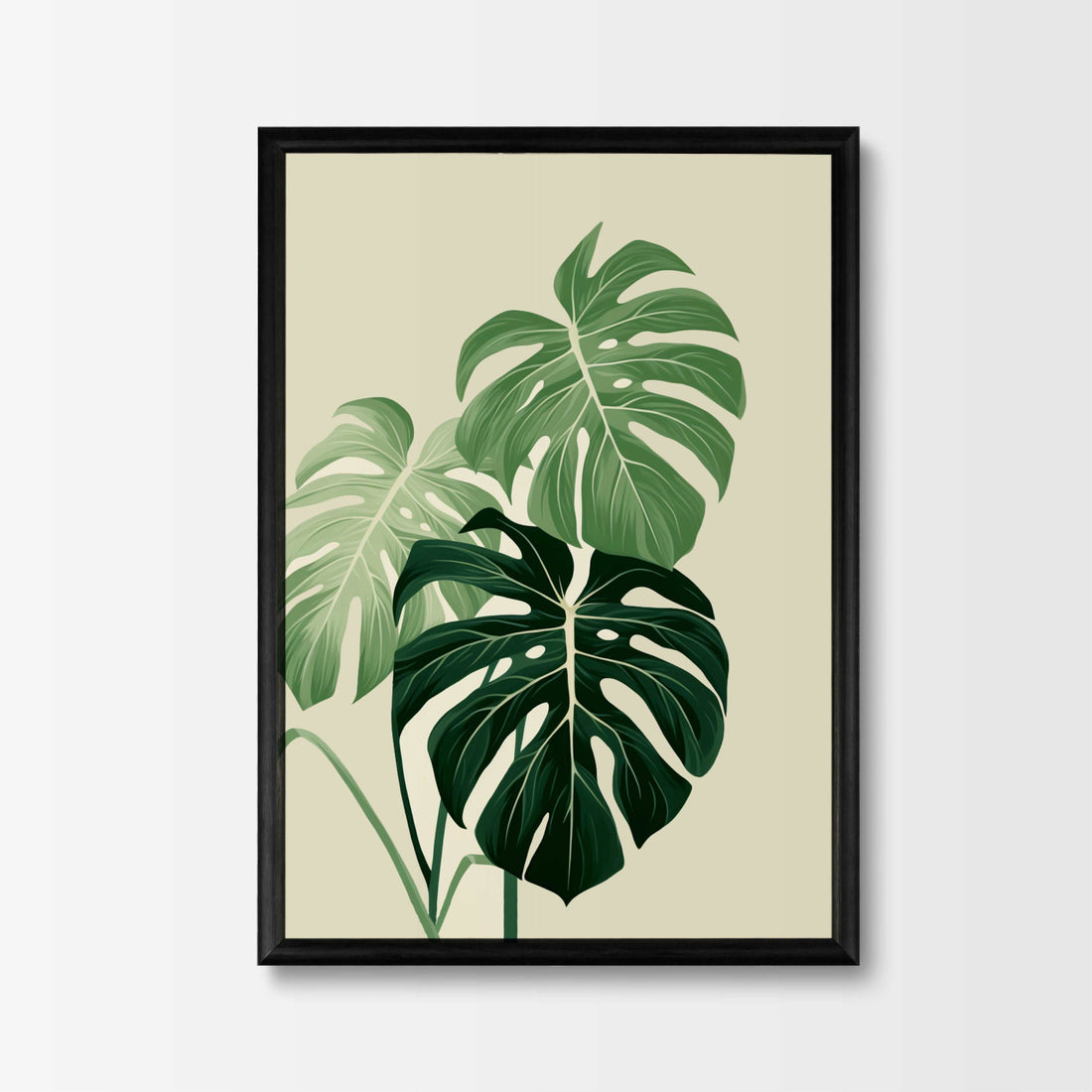 Poster Monstera Scandinavian - Add sophistication to your home