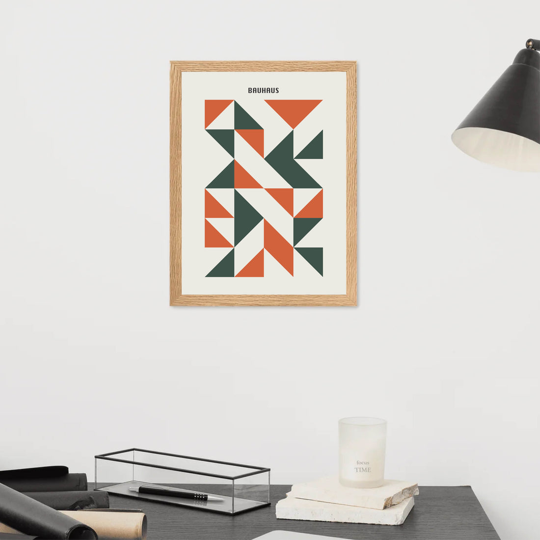 Bauhaus Poster Retro Edges - Add sophistication to your space