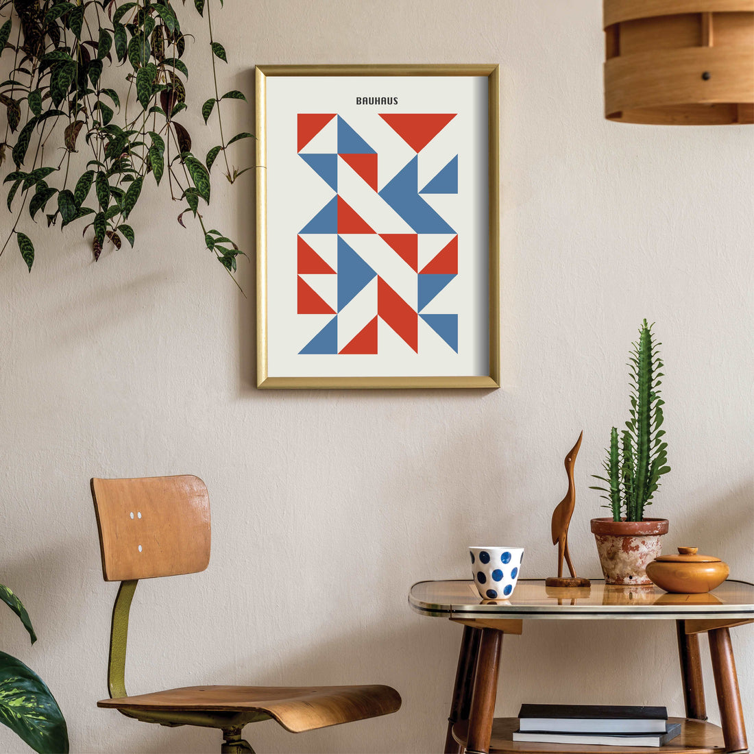 Bauhaus Poster Vibrant Edges Poster - Add sophistication to your space