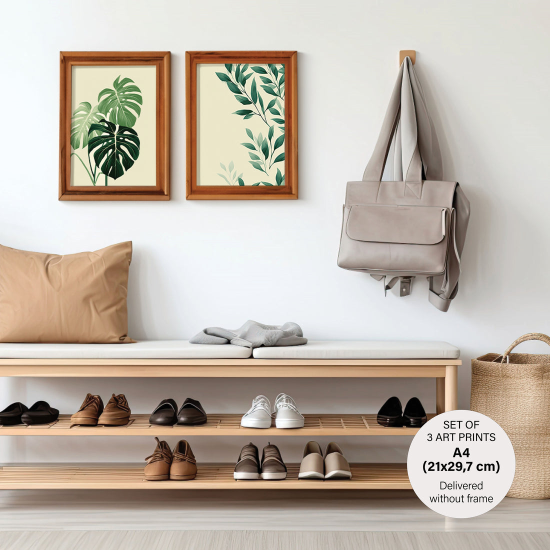 Gallery Wall - Scandinavian Botanical Set -Sophistication to your home