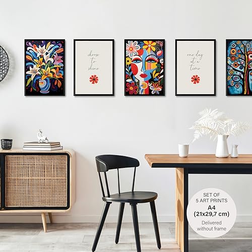 The Blossoming 5 - Poster Set