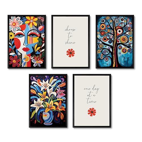 The Blossoming 5 - Poster Set