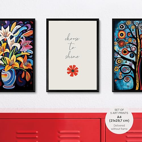 The Blossoming 5 - Poster Set