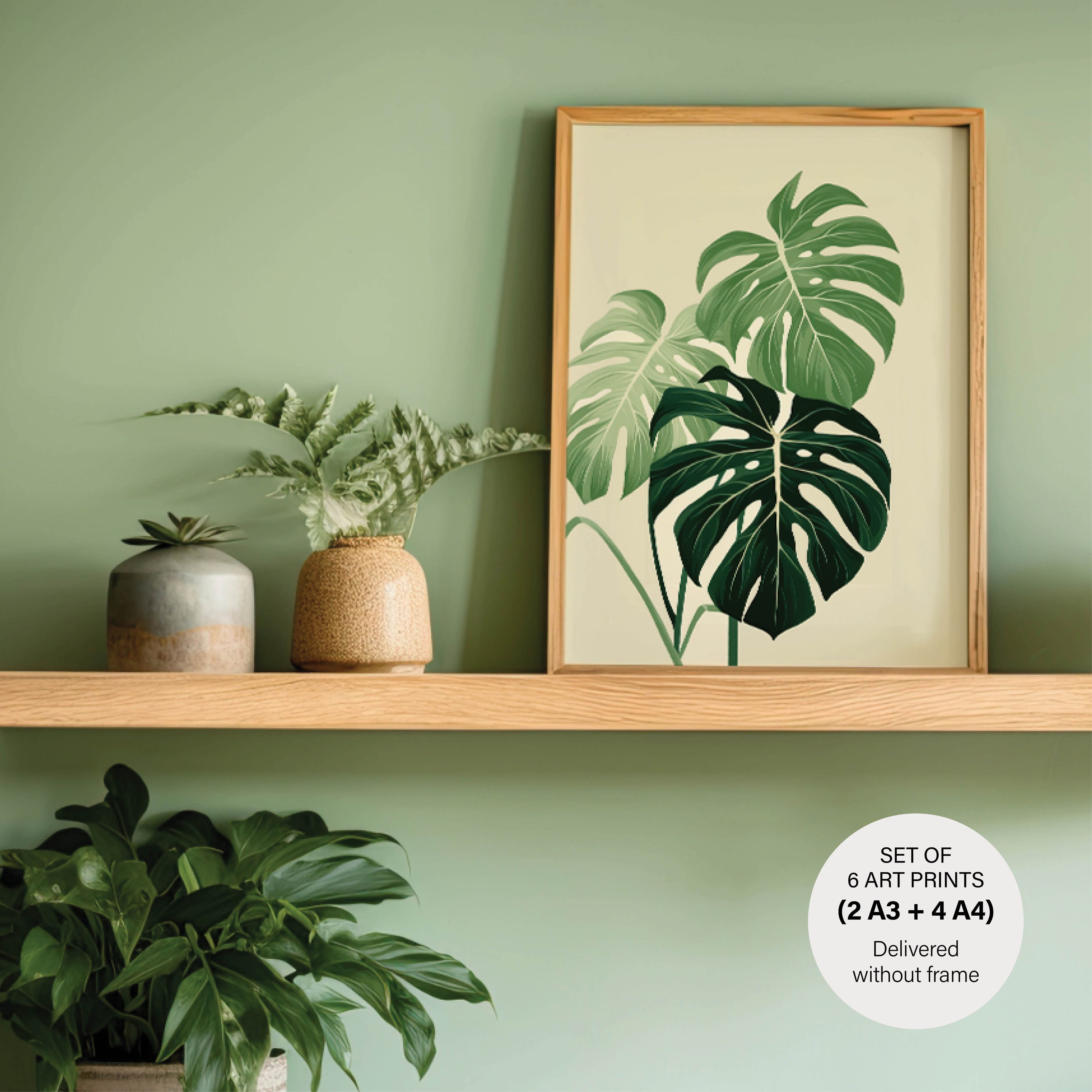Scandinavian Set - 6 Posters without Frame - Gallery Wall