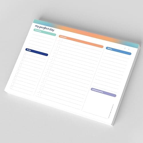 Studio Moien daily planner pad, view 1