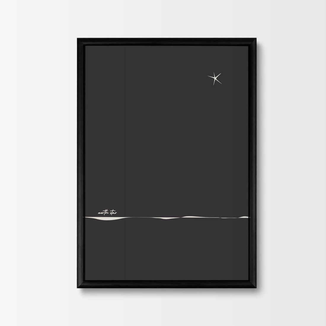 Poster North Star Papercut - Add sophistication to your home