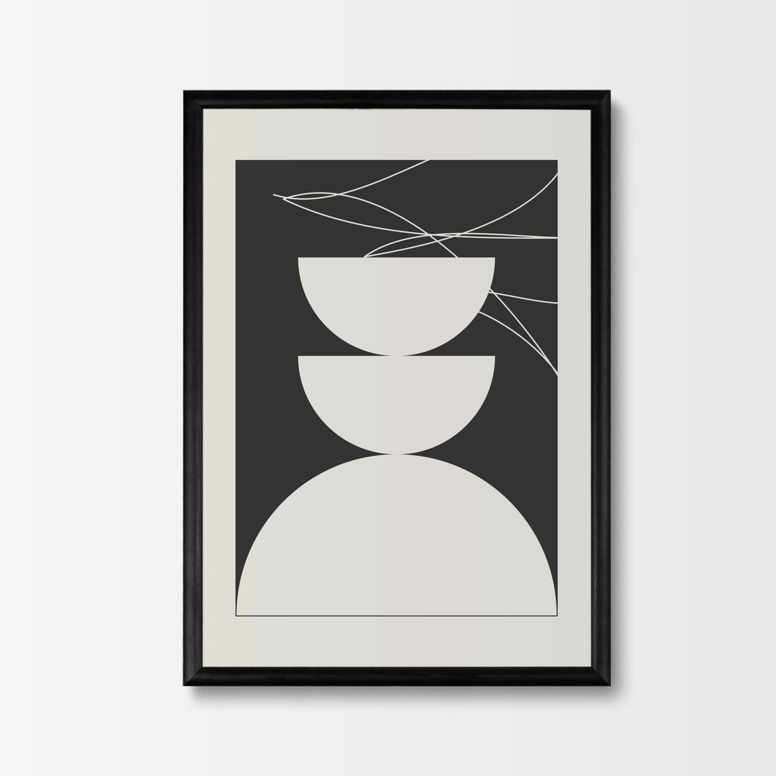Poster Abstract Balance - Add sophistication to your home