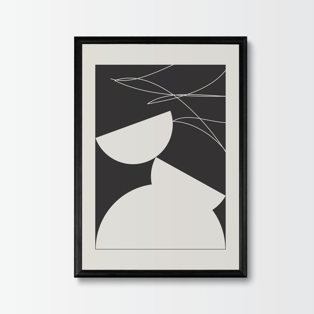 Poster Abstract Collapse - Add sophistication to your home