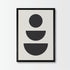 Poster Balanced Triad - Add sophistication to your home