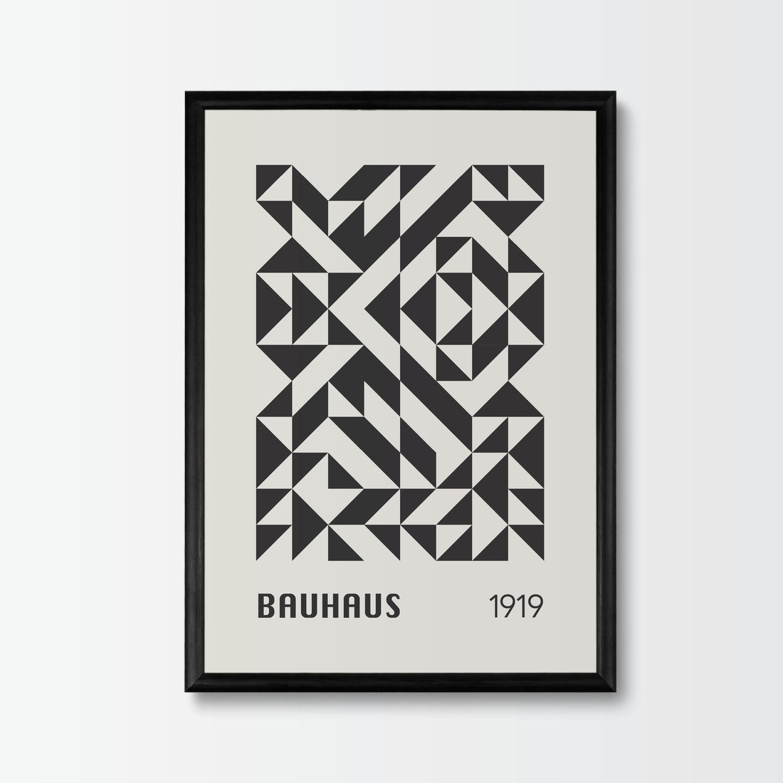 Bauhaus Poster 1919 Edges - Add sophistication to your home