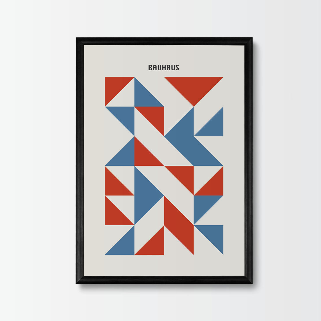 Bauhaus Poster Vibrant Edges Poster - Add sophistication to your space