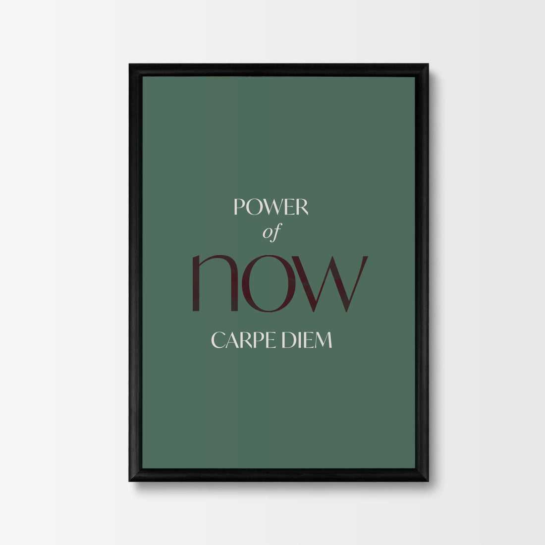 Poster Carpe Diem Scandinavian Poster -Add sophistication to your home
