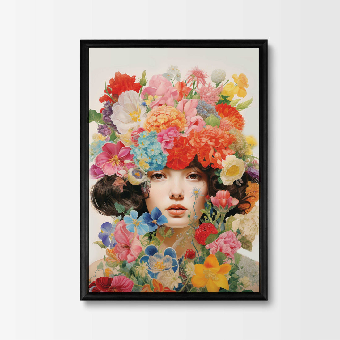 Poster Floral Embrace - Add sophistication to your home