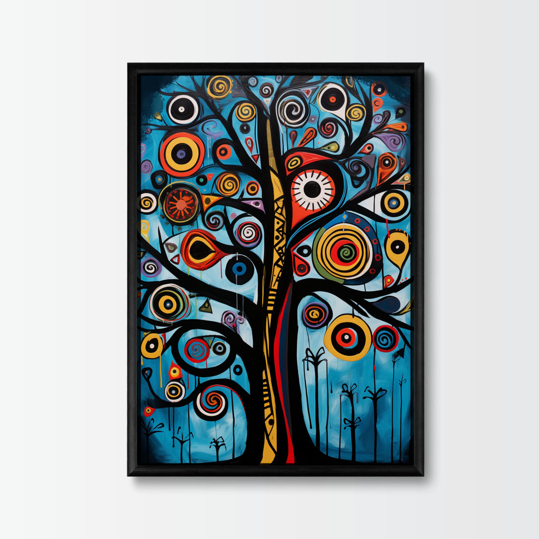 Poster Vibrant Arboretum - Add sophistication to your home