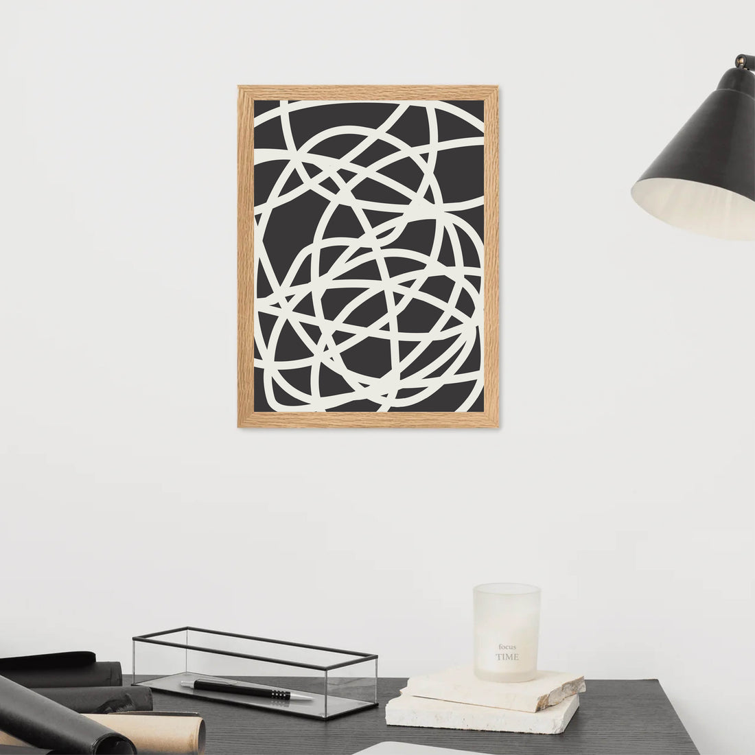 Poster Abstract Chaos - Add sophistication to your home