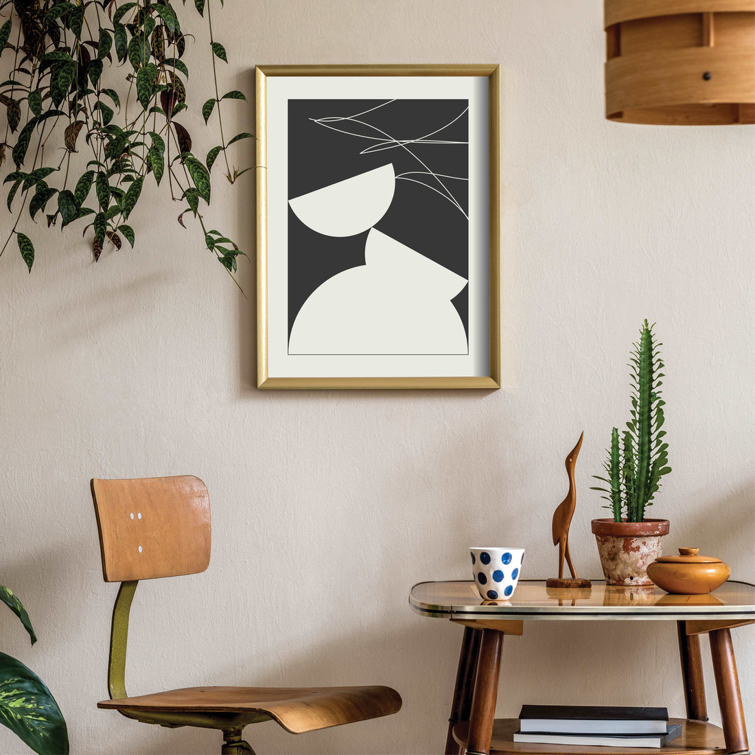 Poster Abstract Collapse - Add sophistication to your home