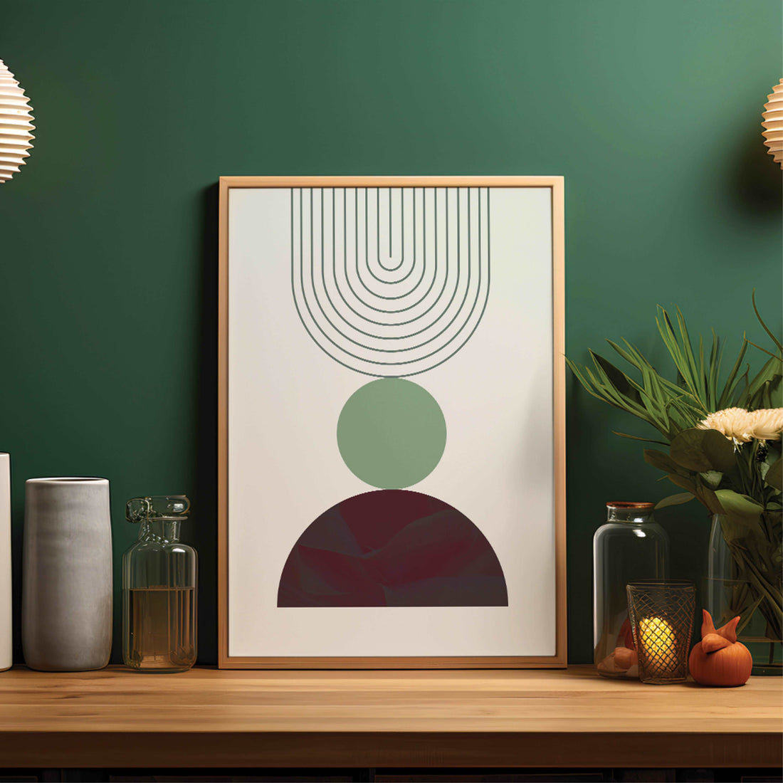 Poster Soothing Balance - Add sophistication to your home
