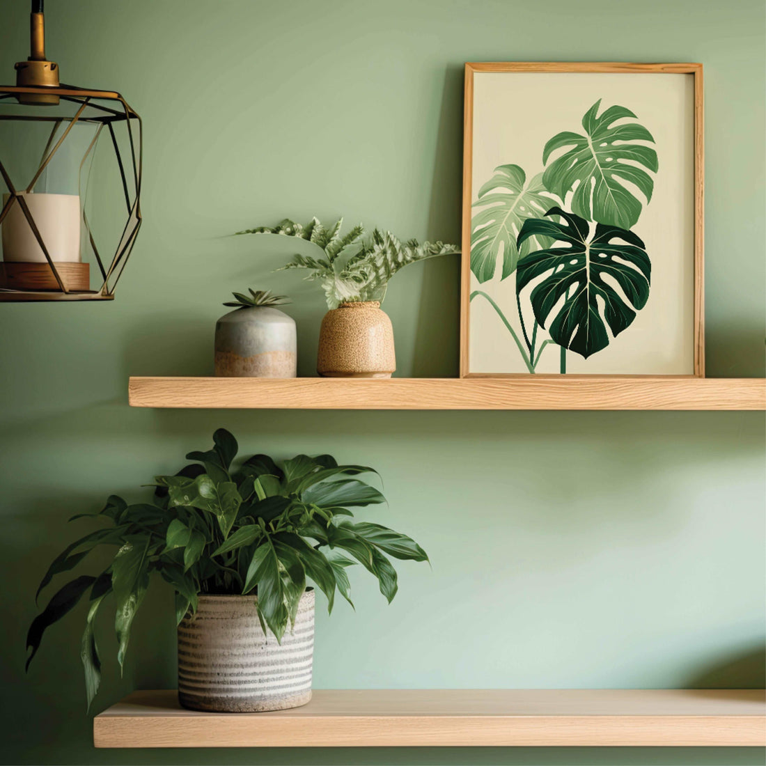 Poster Monstera Scandinavian - Add sophistication to your home
