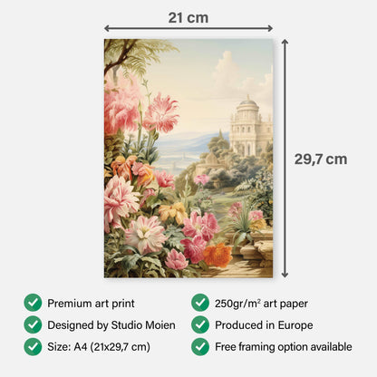 Poster Dreamy Amalfi - Add sophistication to your home