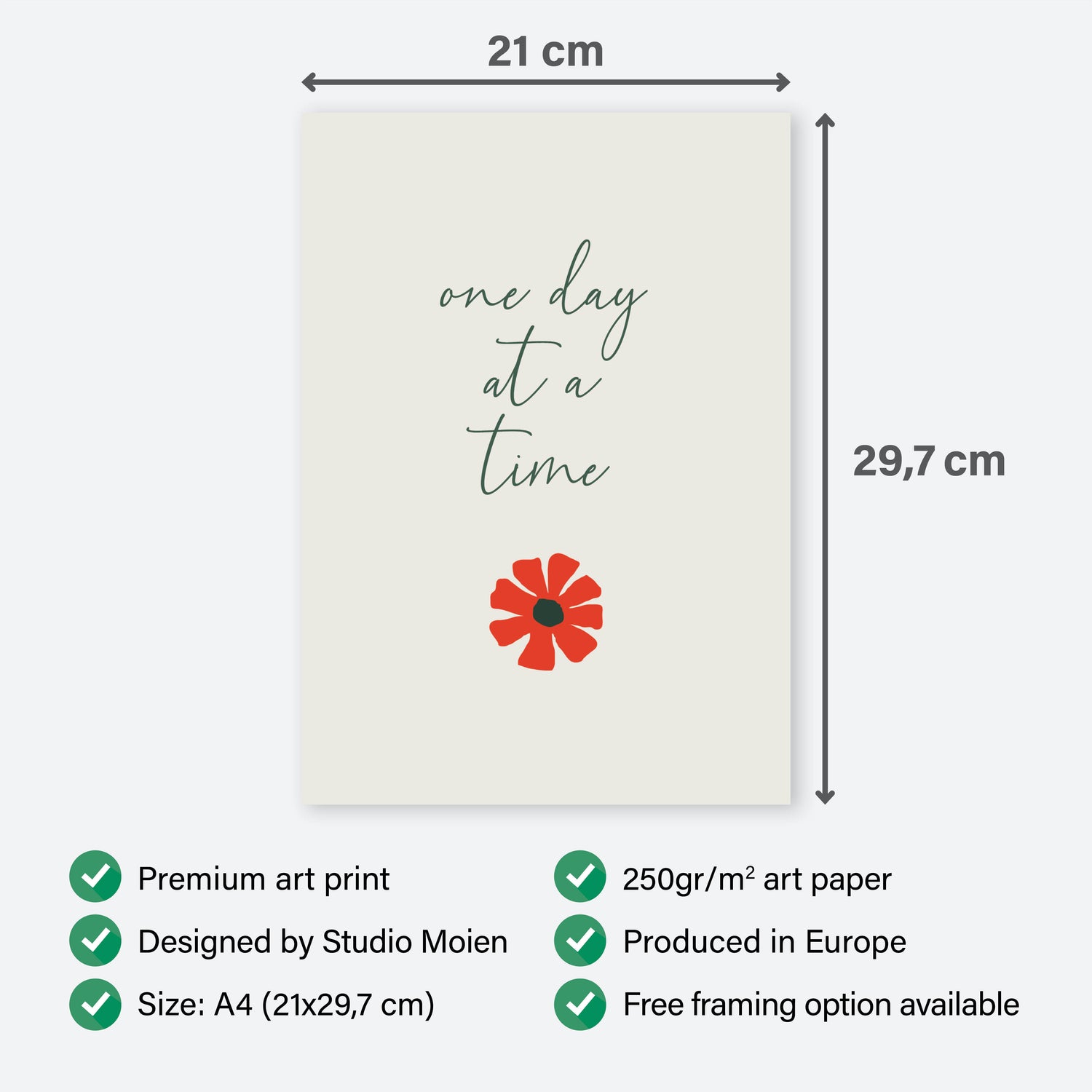 Poster Mindful Moments - Add sophistication to your home