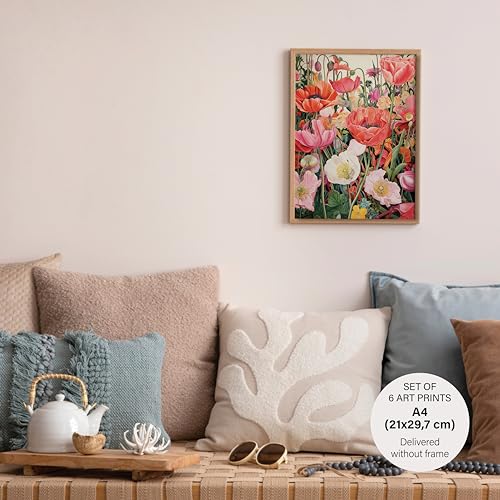 The Floral Set (6 Poster Set)