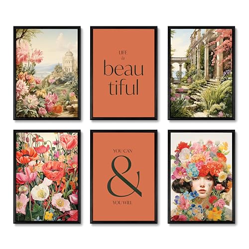 The Floral Set (6 Poster Set)