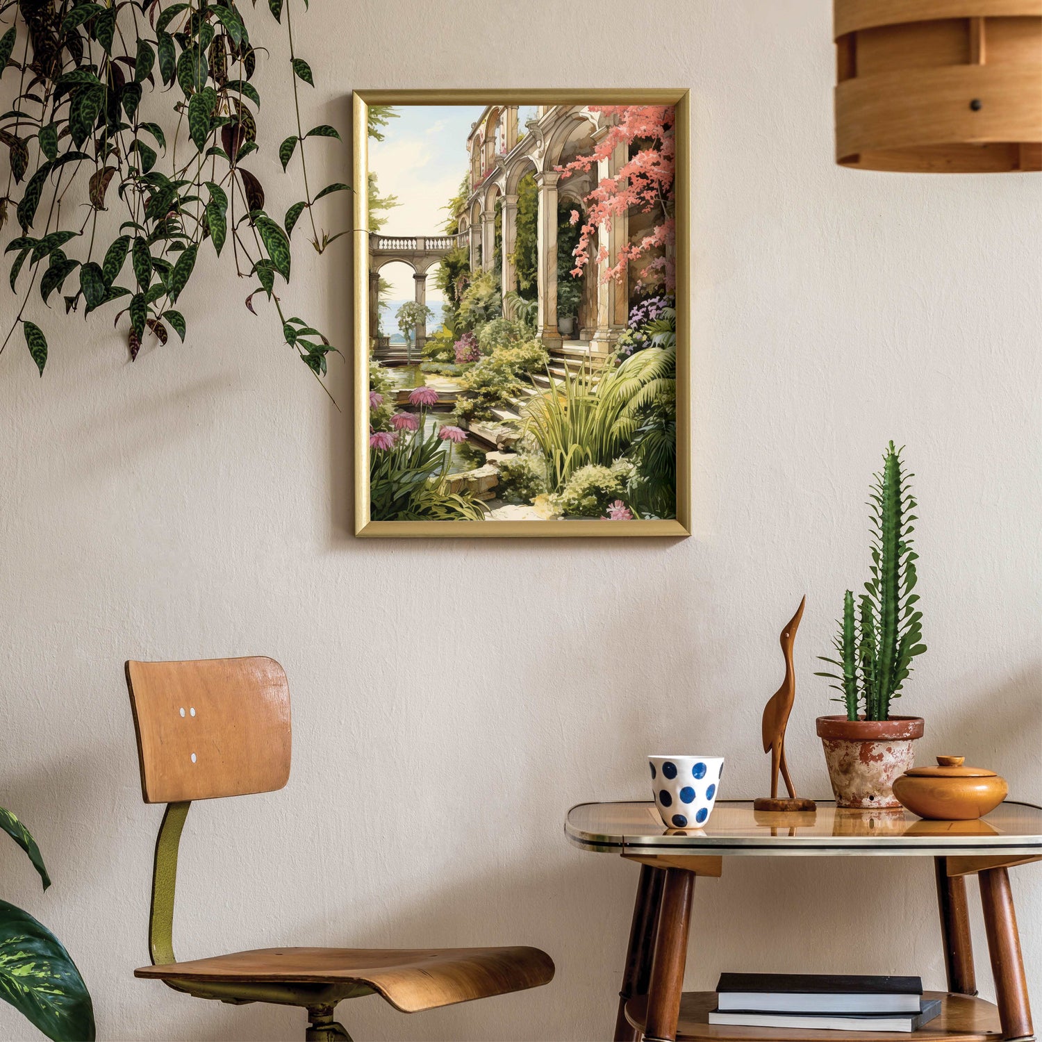 Poster Serene Garden - Add sophistication to your home